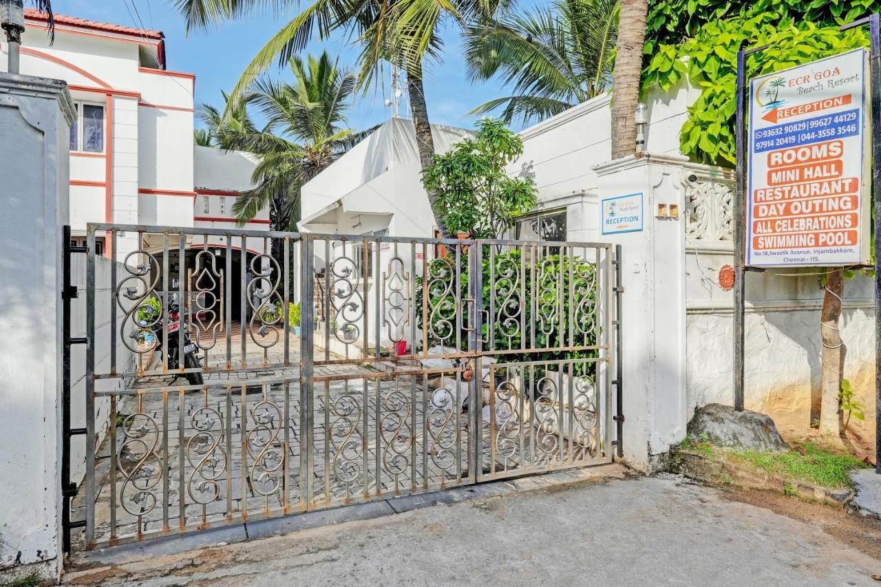 Oyo Flagship Ecr Goa Beach Resort Chennai Dış mekan fotoğraf